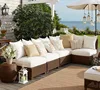 Luxury Durable Easy Cleaning Unique Sunlounger Rattan Outdoor Furniture Sedex Rose Sun Fun Outdoor Furniture