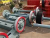 Concrete upright pole post/transom making/forming machine for Turkey Market