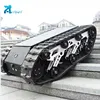 Best selling products small robot rubber track crawler chassis tracks with suspension for sale