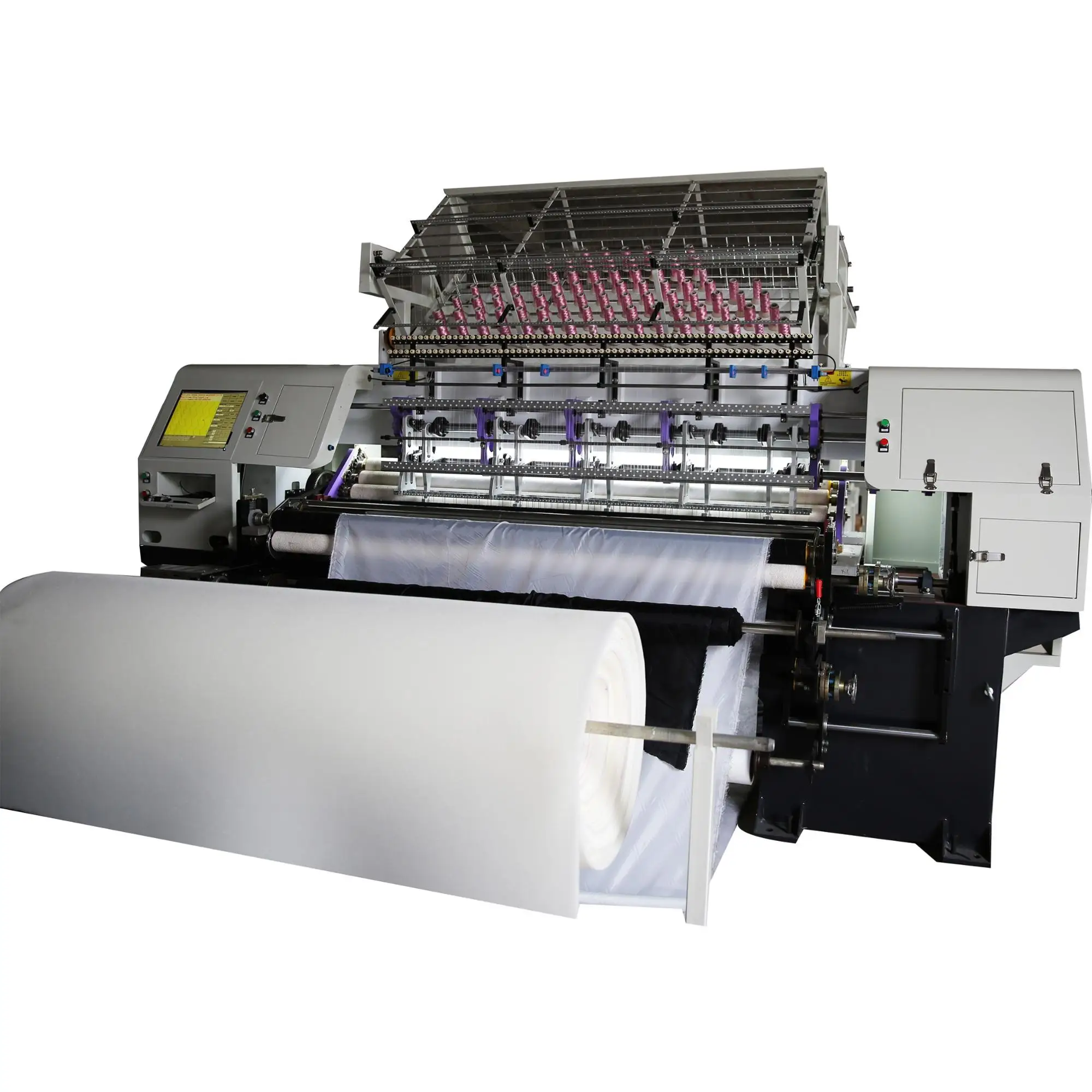 通达中国梭多针绗缝机