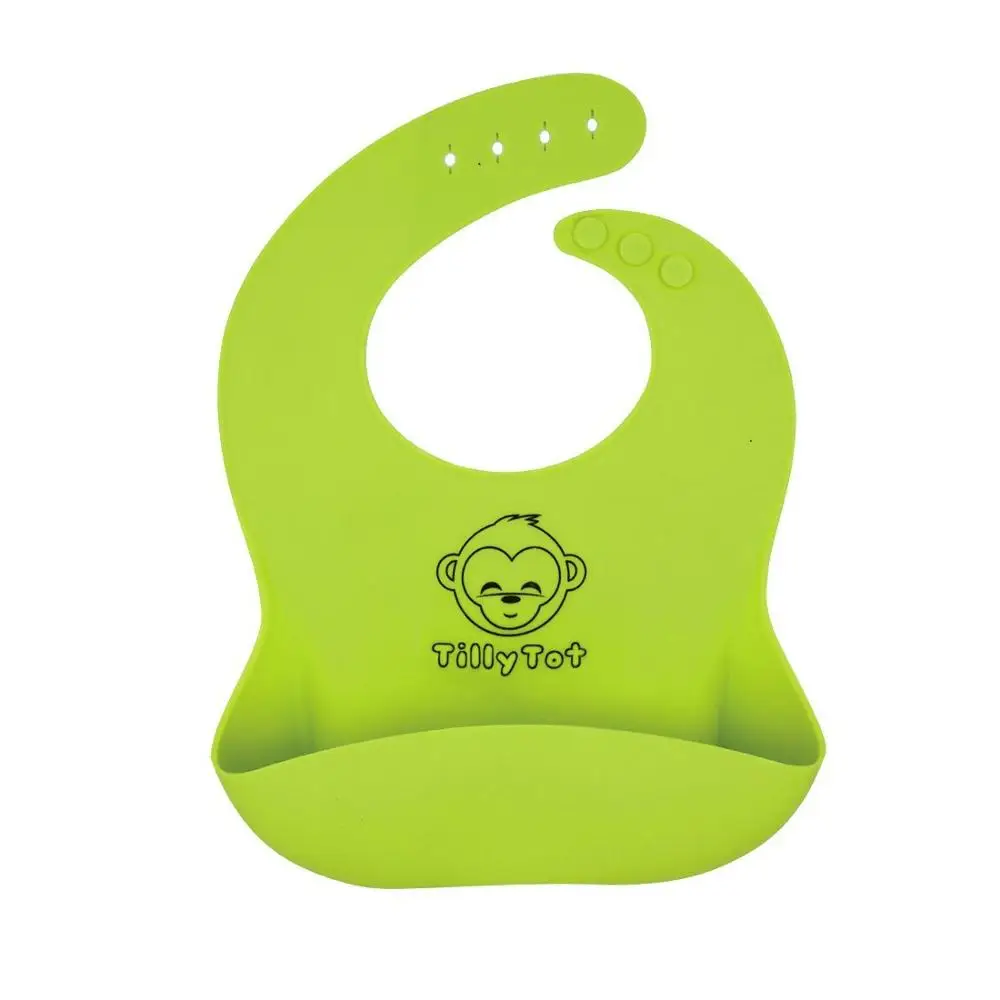 

Food Grade Soft Silicone Bib Easily Wipes Clean, CPC and FDA Passed Waterproof Silicone Baby Bib bandana manufacturer, Pantone color silicone baby bib