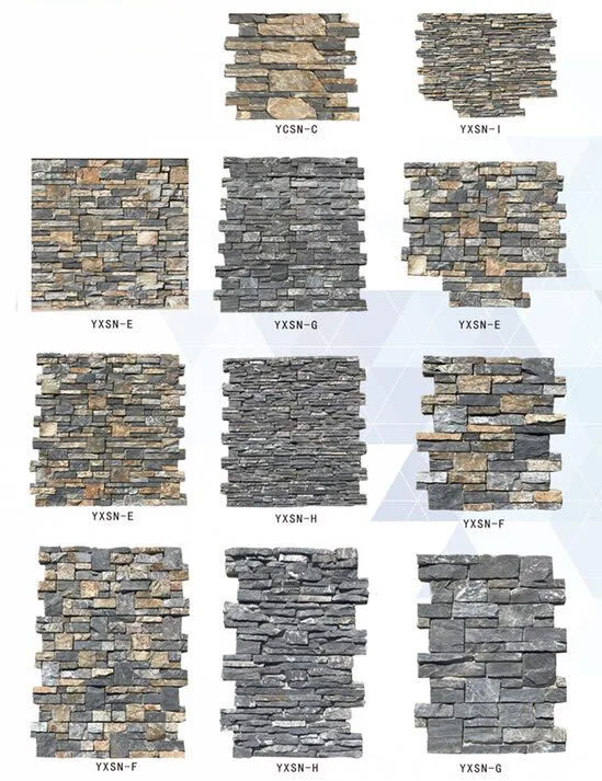 Exterior Wall Cladding Black Slate 15x60cm Foshan Dark Grey Natural Stone Veneer Panel