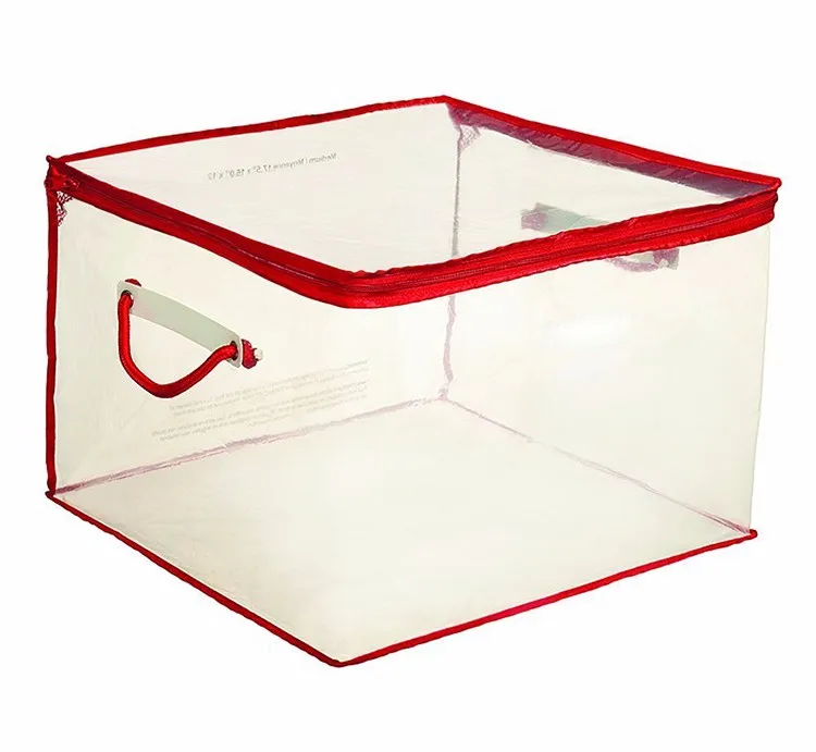 Wholesale Plastic Storage Containers Totes For Towel Blanket,Clear