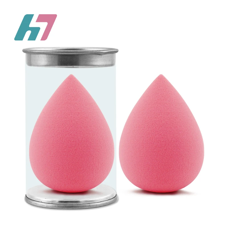 

2019 High quality customized sponge Latex Makeup Sponge Non-latex Foam Powder Puff, Pink;green;white;purple;orange;colorful