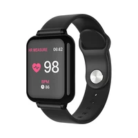 

smartwatch b57 hot selling men women sports fitness tracker ip67 waterproof heart rate blood pressure smart watch bracelet