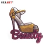 Gold Custom Shoe Patch Design