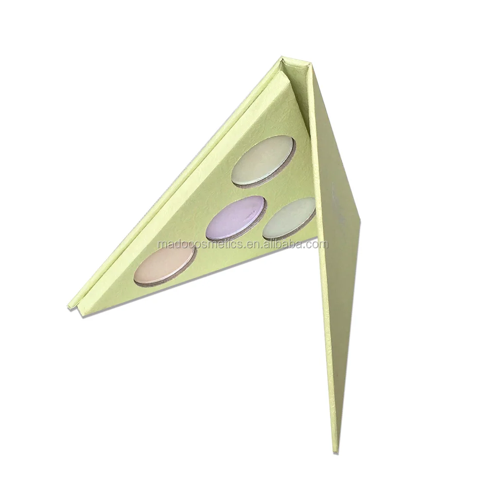Ucanbe Brand Triangle Shimmer Highlighter Powder Brightening Eye Lip