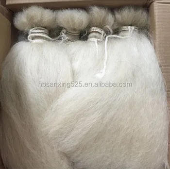Washed Yak Hair Using For Beards 16 Buy White Yak Hair Yak
