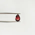 天然宝石ルース宝石 AAA + 赤モザンビークガーネット Diy のジュエリーメイキングのため使用してとブランクのためのインレイ梨カット