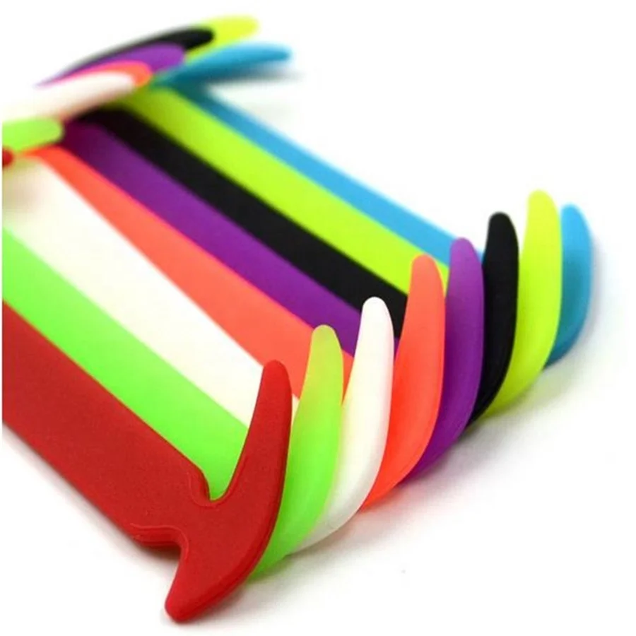 

Unique Universal Running Shoes No Tie Shoelaces Women Men Elastic Silicone Shoe Lace, Multi color