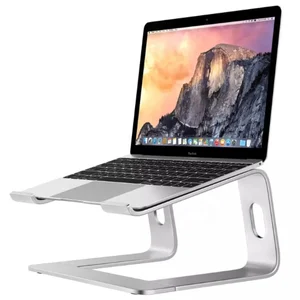 Aluminum Alloy Notebook Stand  Ventilated Laptop Stand Adjustable Heavy Duty Use 11-17 Inch Notebooks