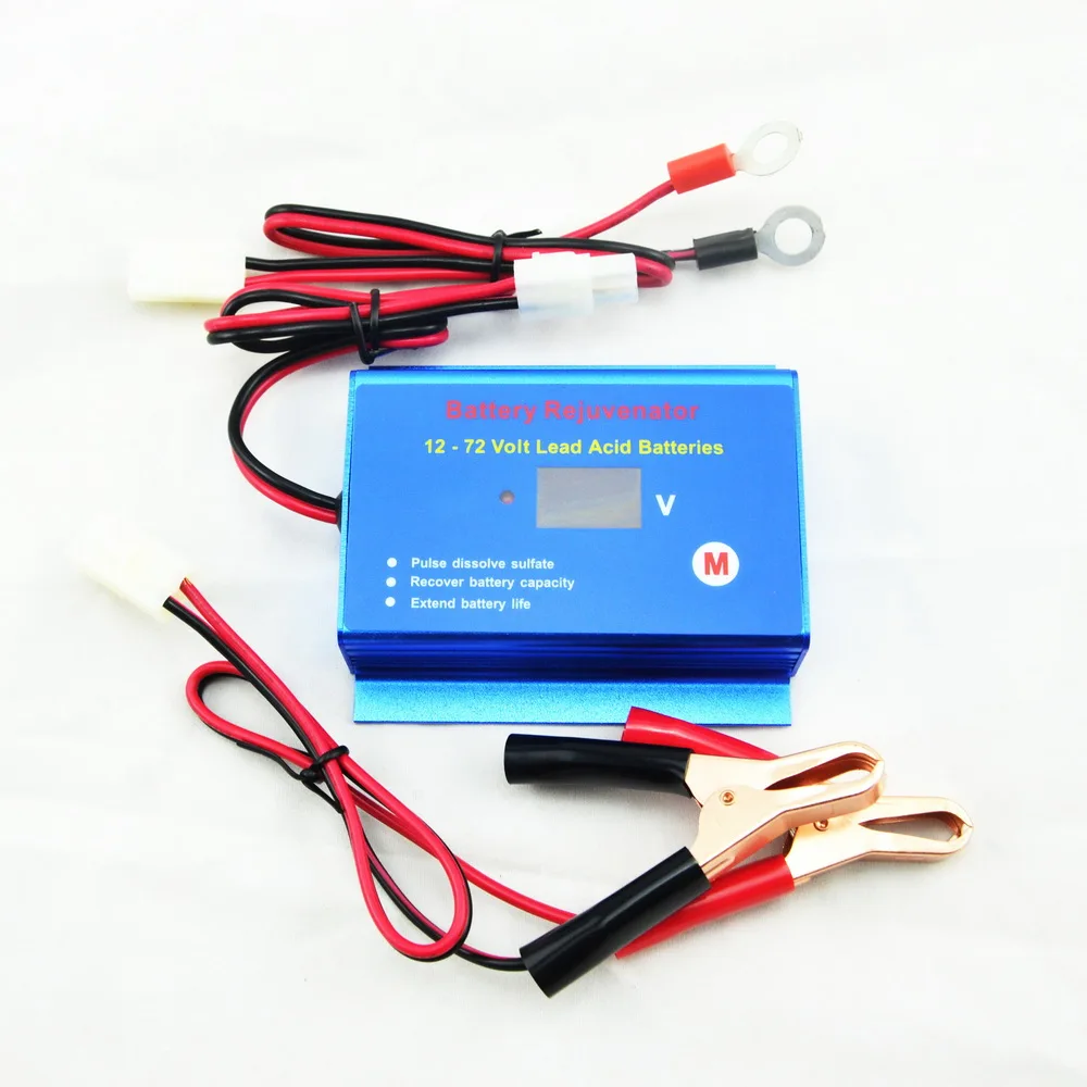 12V 24V 36V 48V 60V 72V battery desulfator reconditioner regenerator