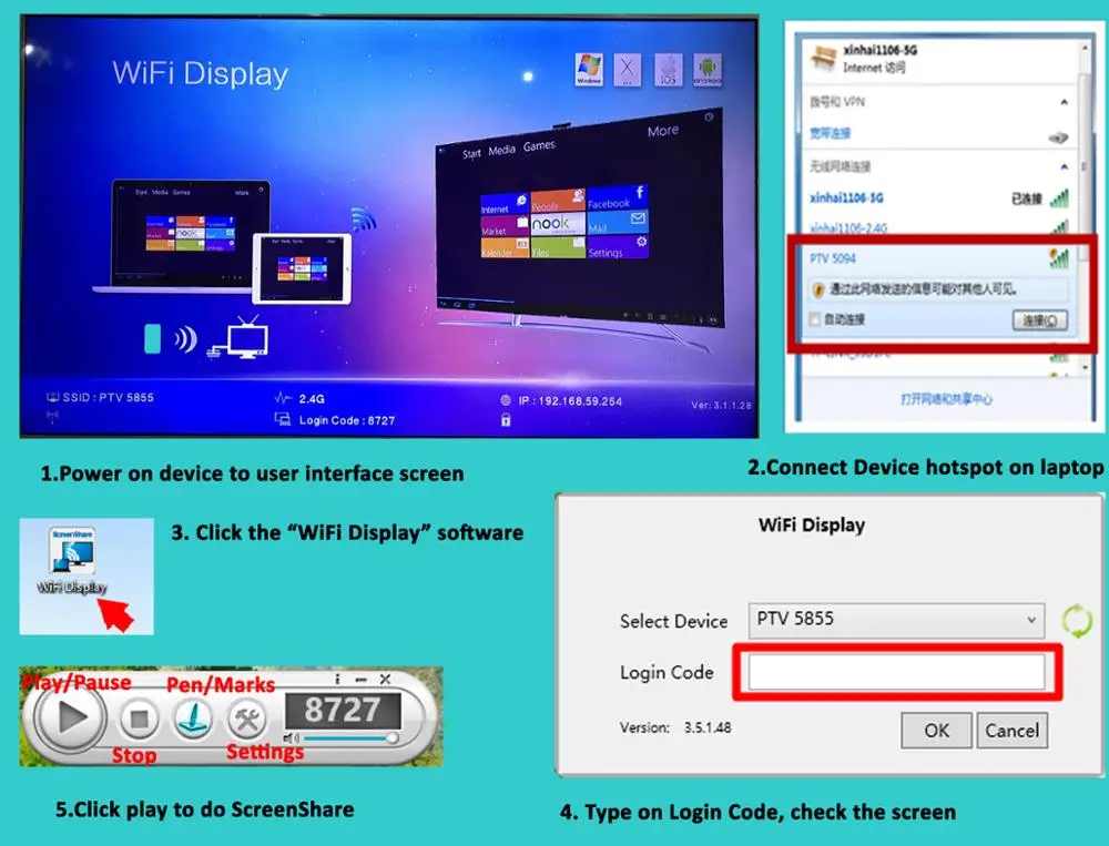 Wifi display