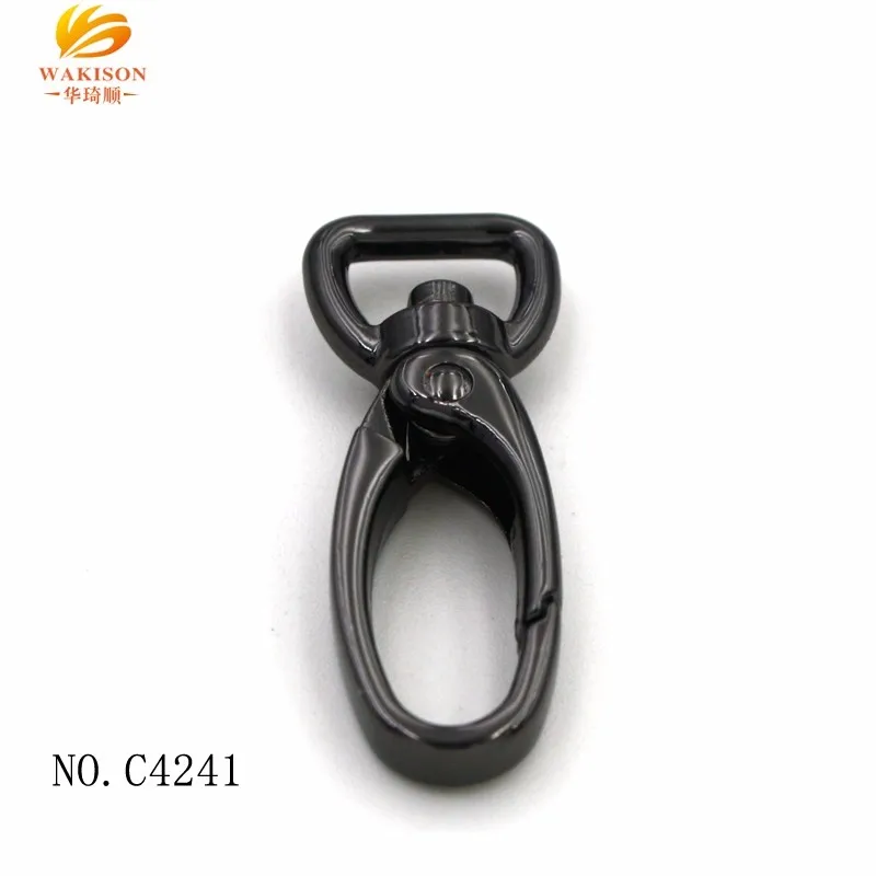 Zinc Alloy Gold Plated 23/4" Trigger Snap Hook 5/8" Swivel Eye Snap