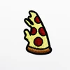 Sample available diy custom design pizza/chicken embroidery patch manufacturer
