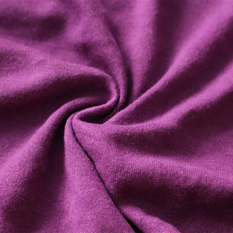
wholesale 70% bamboo 30% organic cotton interlock knitted fabric 