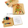 creative eco friendly recycled stationery set and pencil bag