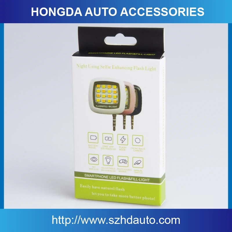 Universal photographing selfie flash led Phone Selfie Flash LED Fill Light with CE Rohs