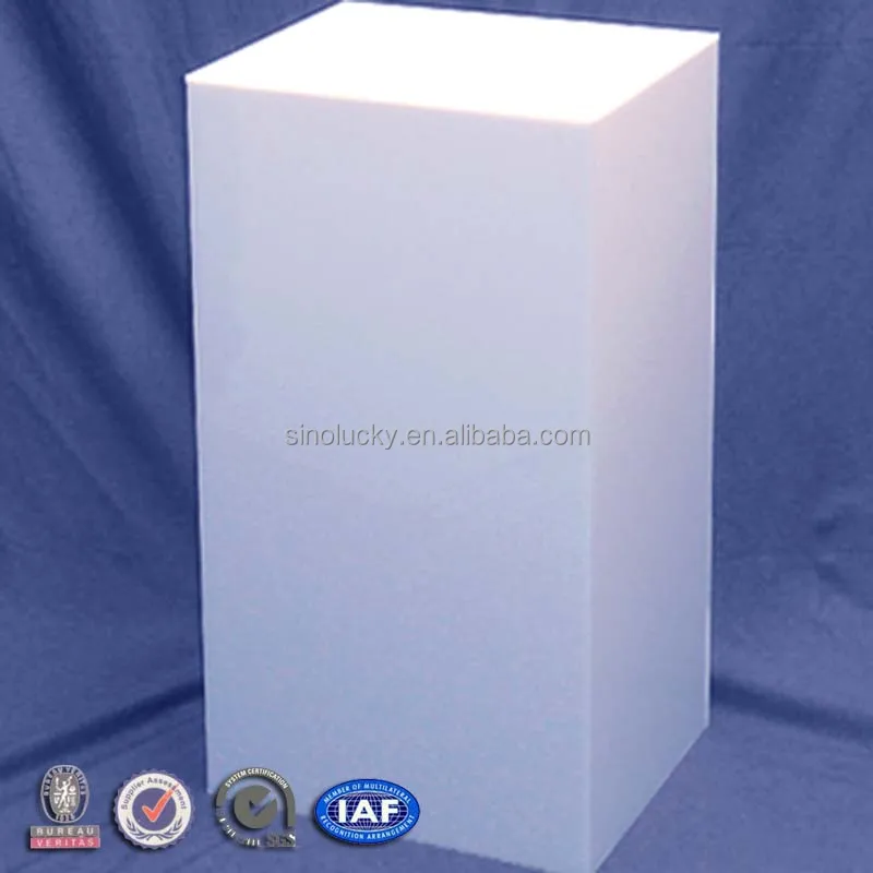 White Color Acrylic Display Cube 3 Sizes Buy Large Acrylic Display