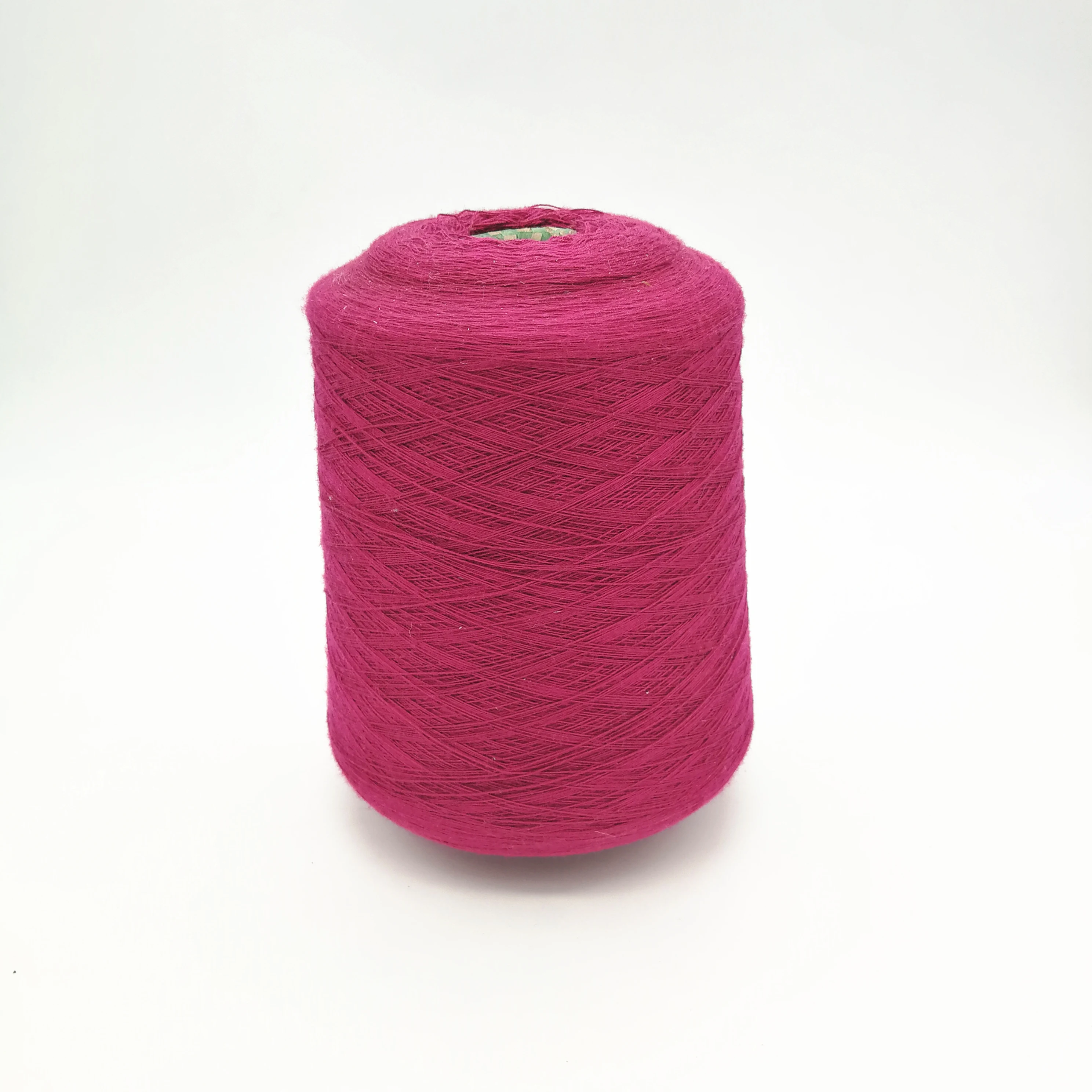 
Hot sale dyed colorful viscose acrylic blended spun yarn for knitting and weaving with good price 