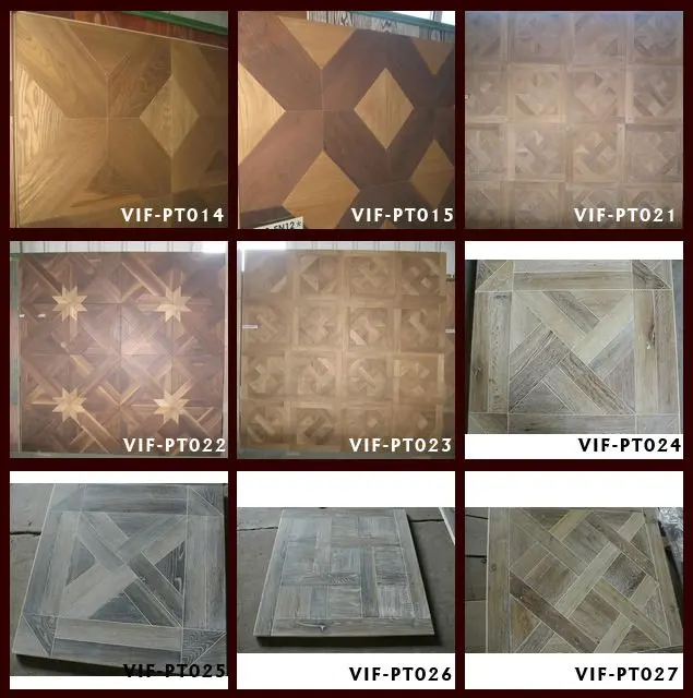 solid hardwood special parquet floor