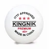 ITTF approved KINGNIK brand Premium 3 star 40+ plastic table tennis ball(competition pingpong ball)