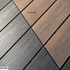 WPC DIY board decking tile wood plastic composite(WPC) decking/flooring tile engineered wood flooring easy install low