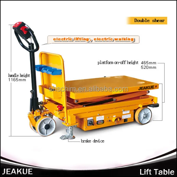 Electric Lifting And Moving Lift Table Capacity 500800kg Buy