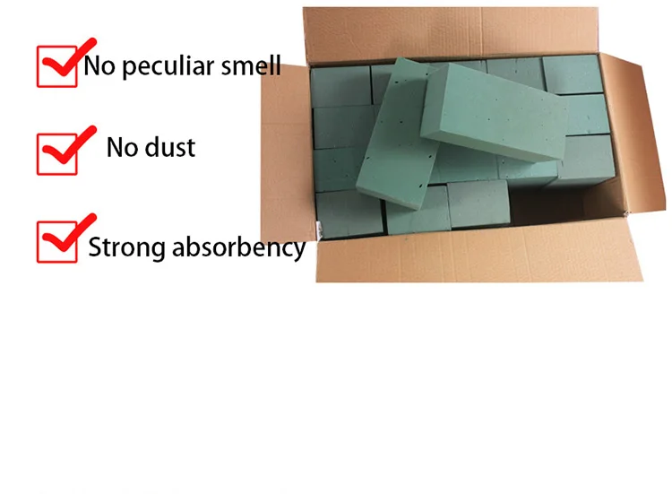 Dry Floral Foam Bricks For Artificial Flower Arrangements Dry Floral Foam For Preserved Flower