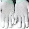 ESD gloves pu finger coated labour glove individual package industry work