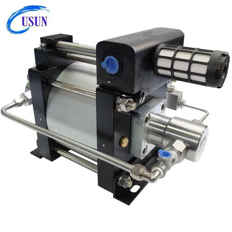 

Hot sale USUN Model:AT400 2000-3000 Bar Output High pressure hydro pneumatic pump for water jetting