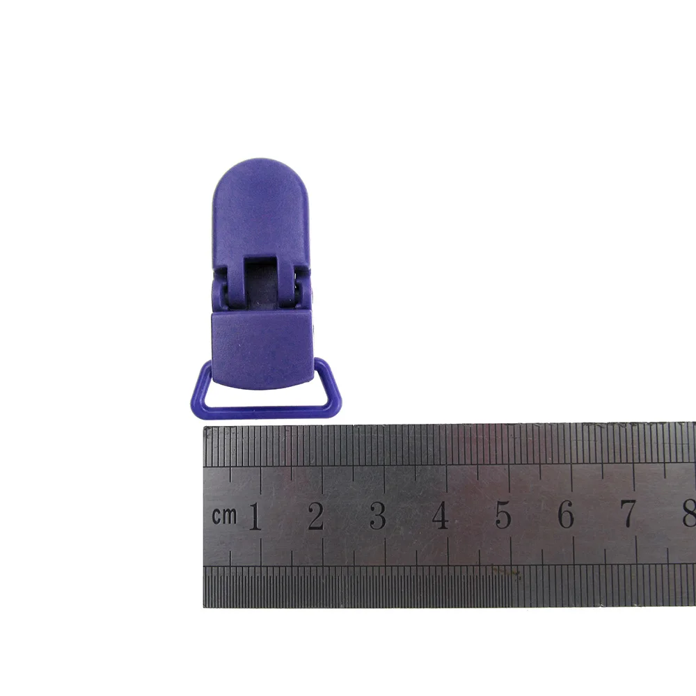 
2cm kam 1 plastic pacifier clips suspender clips with gripping teeth for soother paci pacifier dummy bib 