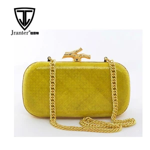 gold designer clutch bag