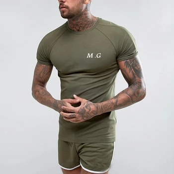 plain muscle fit t shirts