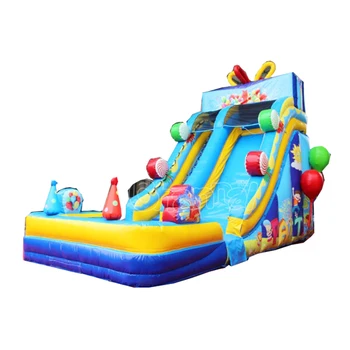 inflatable bouncer and slide