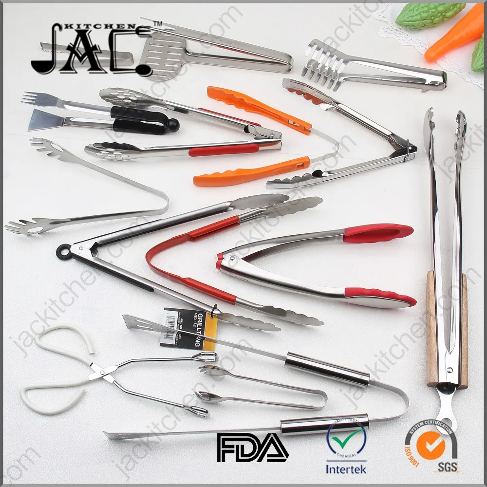 New Function of Tongs Stainless Steel Ice Tongs