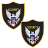 Factory Custom Officer Security Guard Badge, Embroidery Officer Shoulder Patch