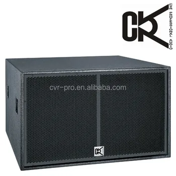 dual 18 inch subwoofer box for sale