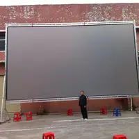 

300 inch portable screen 300 inch fast fold screen large size projection screen