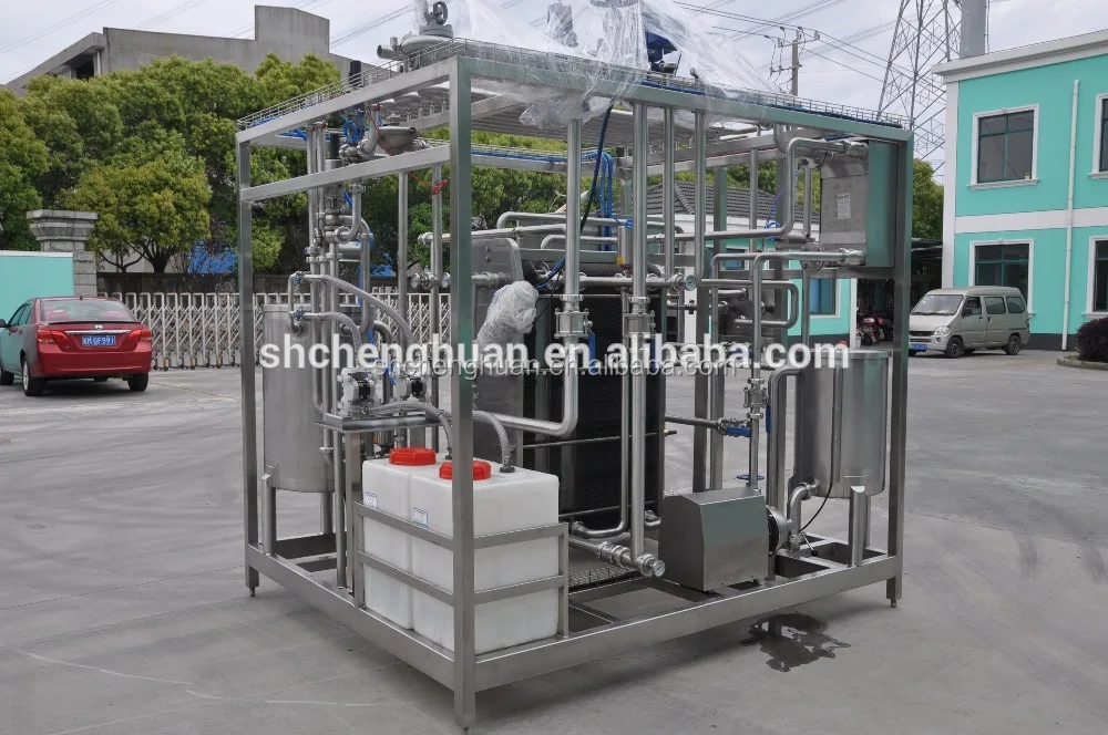 
4 sections plate HTST pasteurizer 