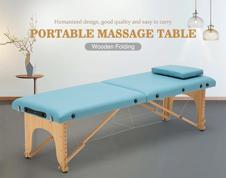 folding facial table