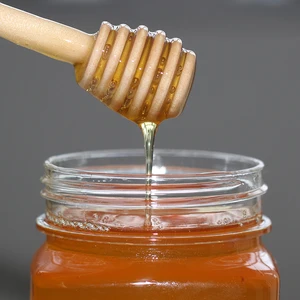 Image of Wooden honey stick Beekeeping Equipment Honey spoon Long-handled Jam stick Beekeeper Take the honey
