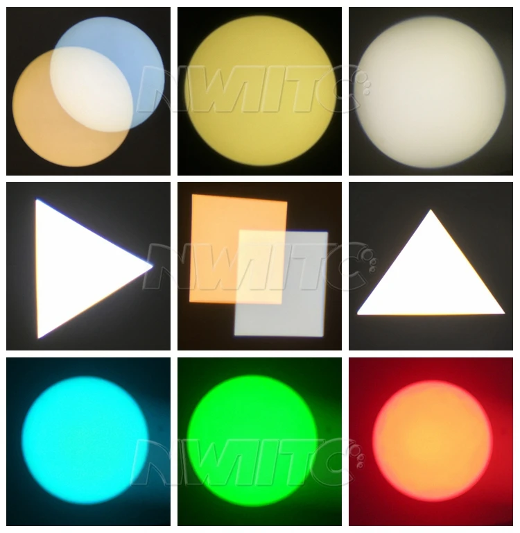 FCC CE Rohs 180w rgbw 4in1 stage light ellipsoidal profile spot led leko