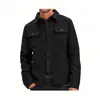 Models Slim Shirt Collar Wool Blend Jacket Mens Jacket