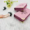 custom logo eyelash pink private label lash case