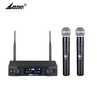 

Lane Professional Wireless Microphone System 16 Hours Continuous Use for Family Party,Church,Small karaoke Night