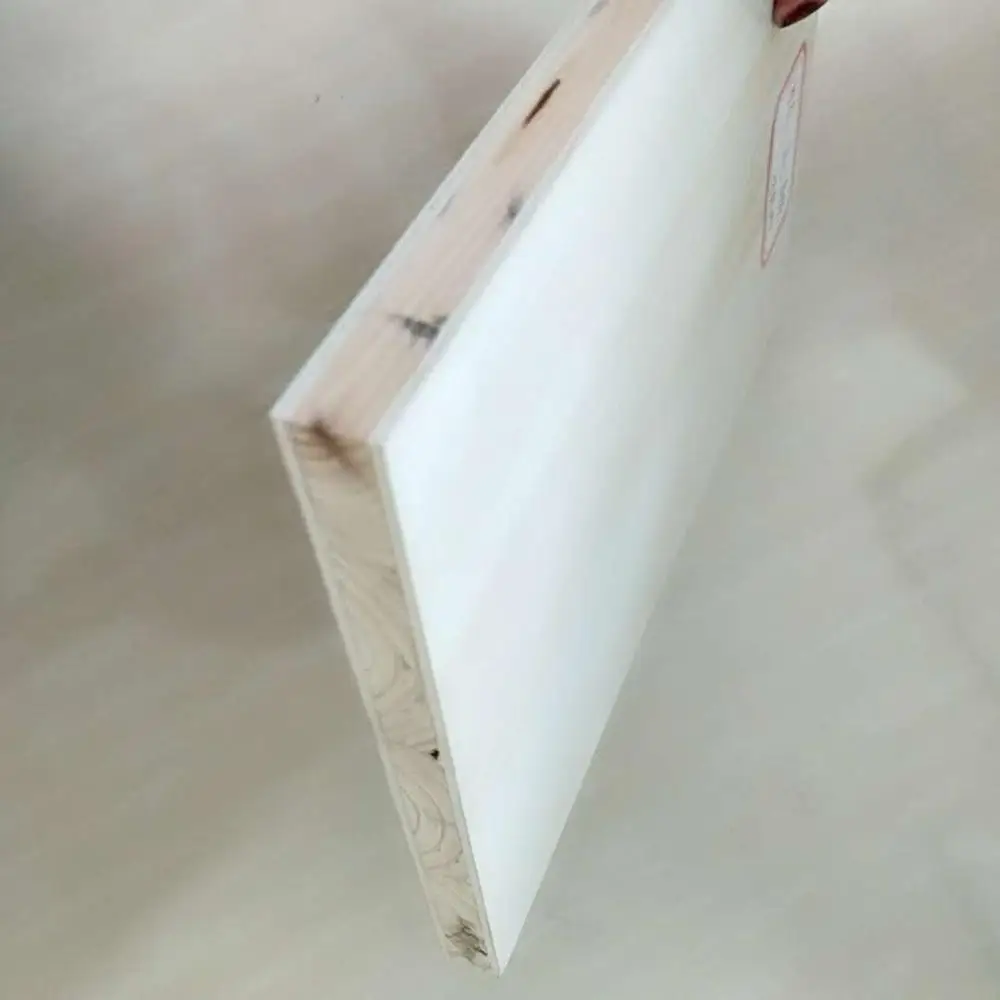
AA AB grade Melamine Paper Faces decorative China Fir Core Eco Board laminated wood block board 