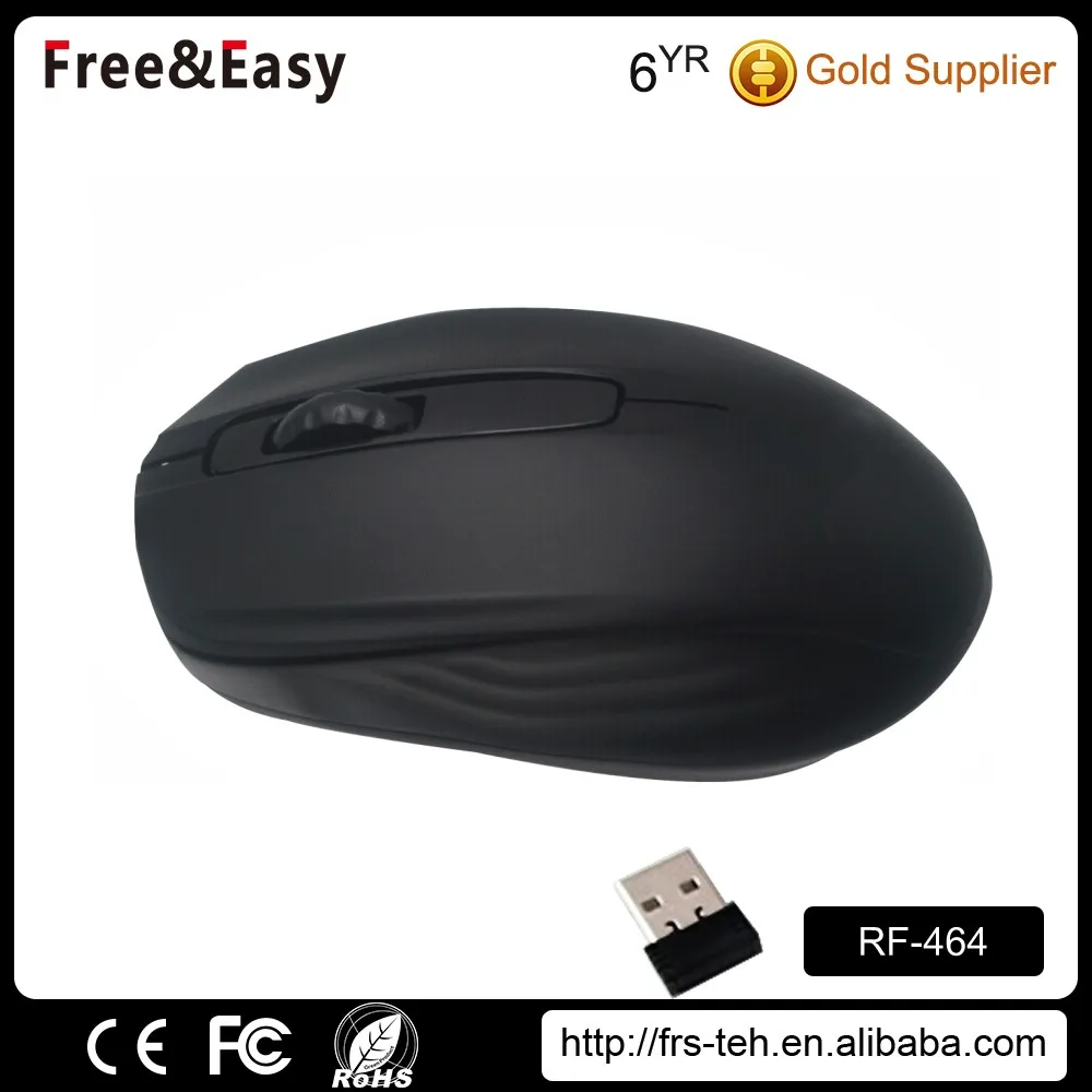 
Custom Cheap Portable 2.4G Wireless Office Mouse With USB Micro Receiver 