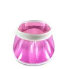 Factory Wholesale Transparent Plastic Sun Visor Hat Plain For Sale