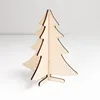 laser cut mini wood christmas tree